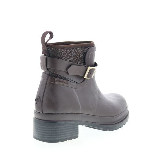 Original Muck Womens Liberty Ankle Rubber Waterproof Brown Boots (NWT) - Picture 7 of 7